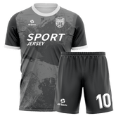 黒い迷彩ユニフォーム サッカー